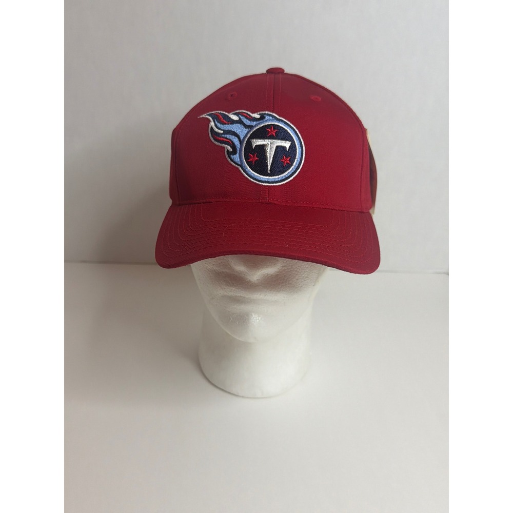Annco NFL Tennessee Titans Snapback Hat Vintage Red Game Day Cap NWT Deadstock